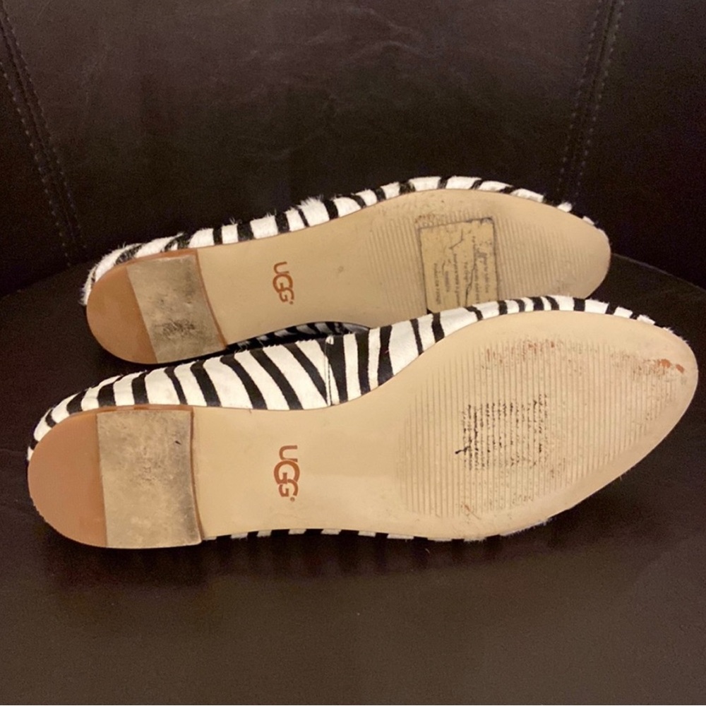 Ugg zebra print flats EUC - Picture 6 of 6